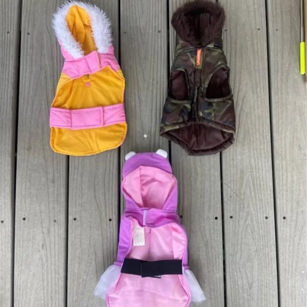 SimplyDog Small Dog or Med-Larger sized Cat Coats Poncho Hoodie Hippo Costume :